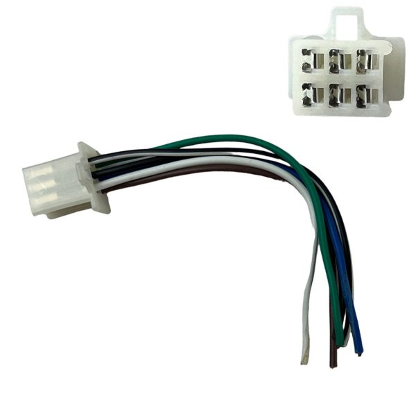 6-Wire Female Wiring Harness Pigtail - Version 119 Hot on Sale - Image 2