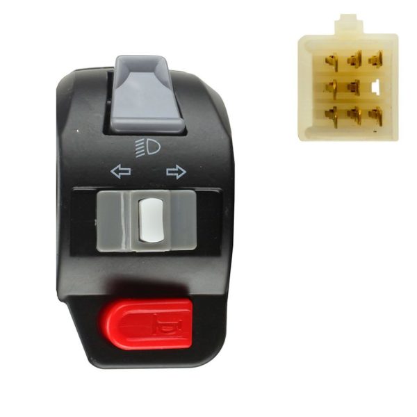 Handlebar Switch - 8 Wire - Left - Coolster F5 Scooter - Version F56 on Sale - Image 2