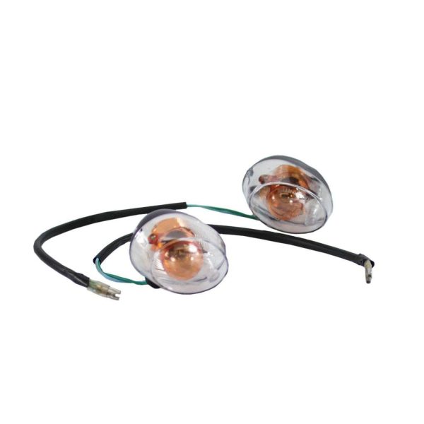 Turn Signal Light Set - Front -  Tao Tao Powermax 150 Scooter - Early Version Fashion - Image 2