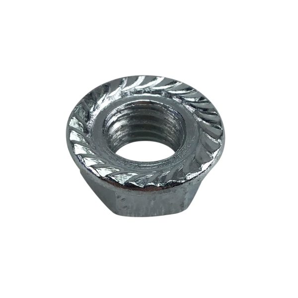 8mm x 1.25 Hex Head Flange Nut with Serrated Base Online Hot Sale - Image 5