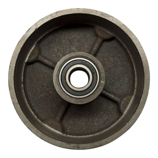 Brake Drum and Wheel Hub Assy - (4) 10mm Studs - 10.0 Inch Tires - Tao Tao ATA150D, Bull 150, Rhino 250 Online now - Image 5
