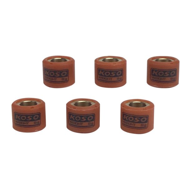 18x14 - 11 Gram Variator Roller Weight Kit - GY6 125cc 150cc 170cc For Sale - Image 3